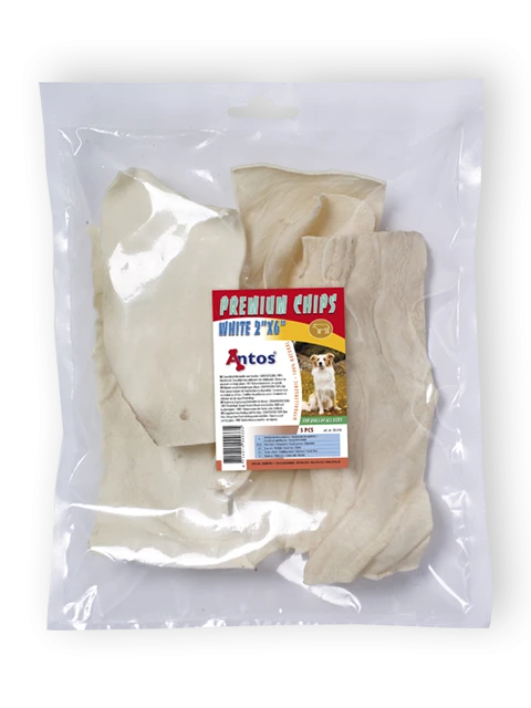 2"x6" Premium Chips Bianco 5 pezzi