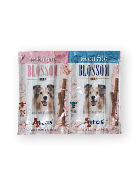 Dog Soft Sticks Blossom Manzo 6 pezzi