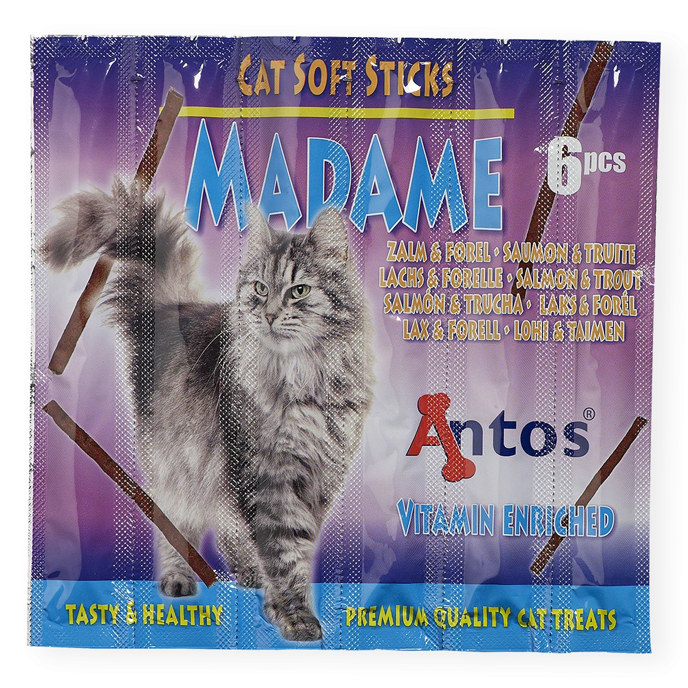 Cat Soft Sticks Madame Salmone&Trota 6 pezzi