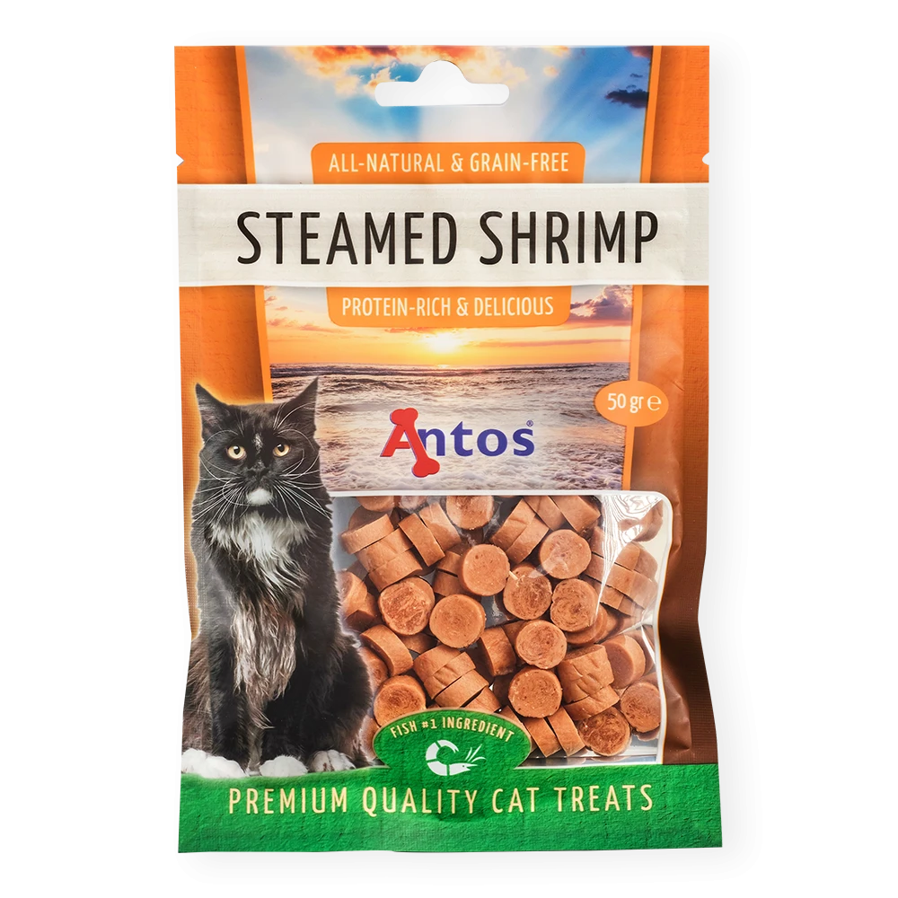 Cat Treats Steamed Gamberetti 50 gr