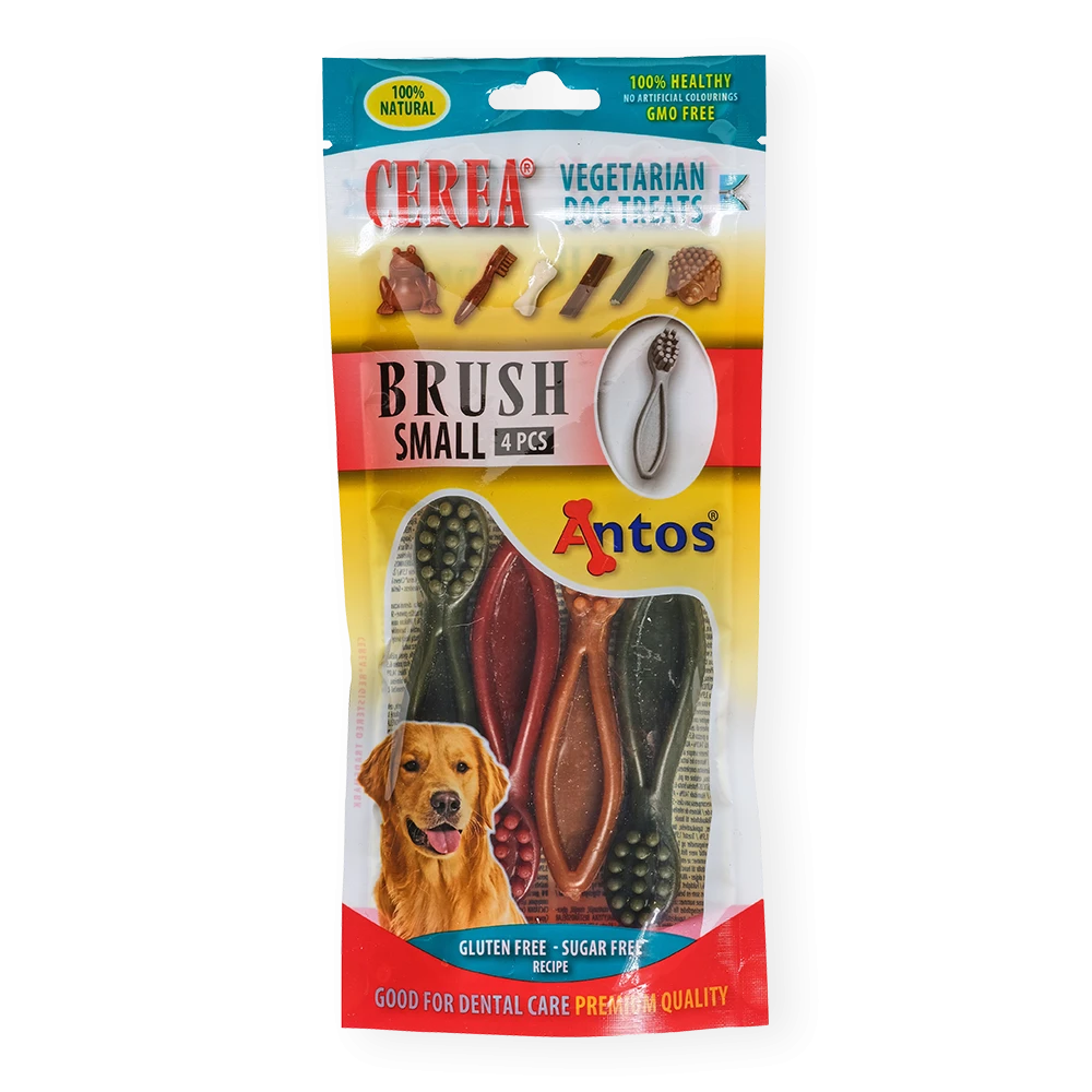 Cerea Brush Small 11 cm 4 pezzi
