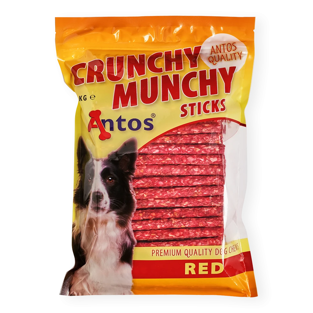 Crunchy Munchy Sticks 5" 10 mm Rosso
