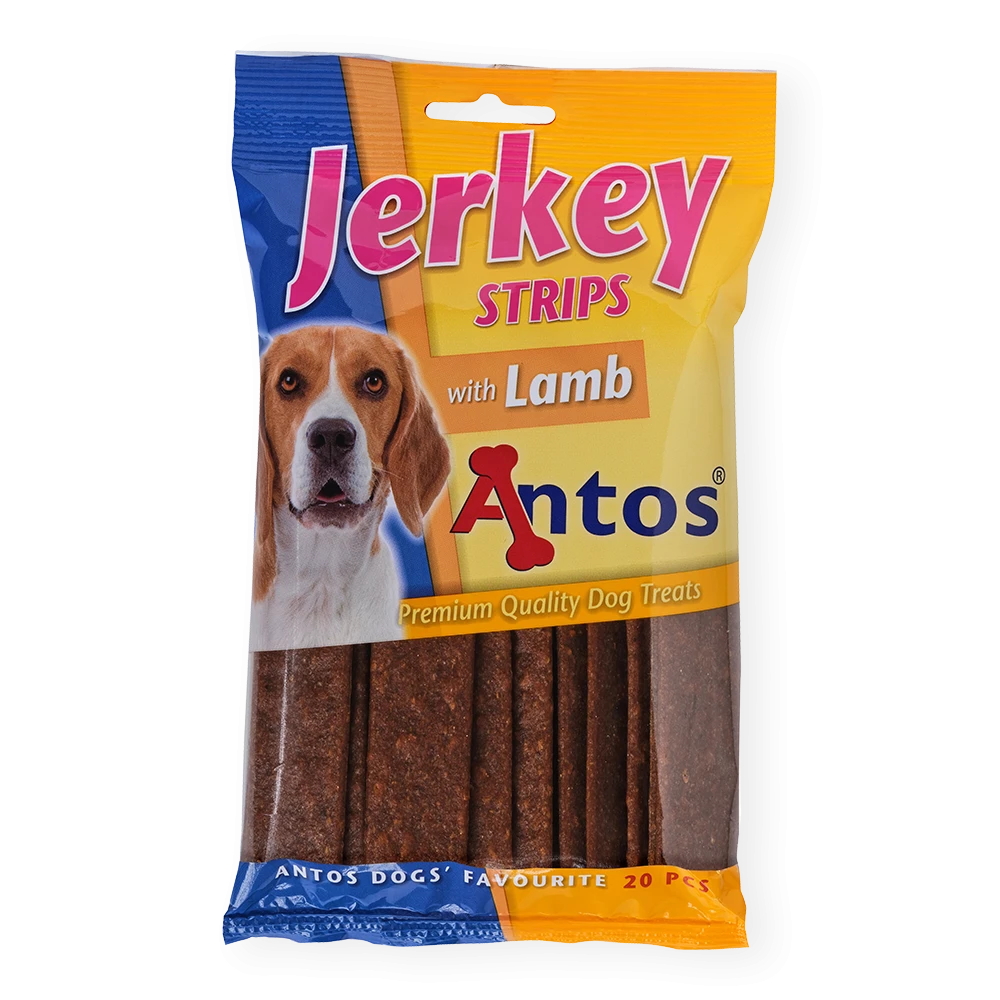 Jerkey Strips Agnello 20 pezzi