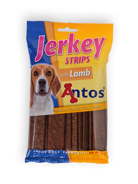 Jerkey Strips Agnello 20 pezzi