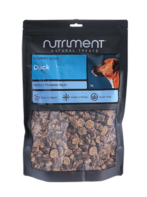 Nutriment Bocconcini per l'Allenamento Anatra 1 kg