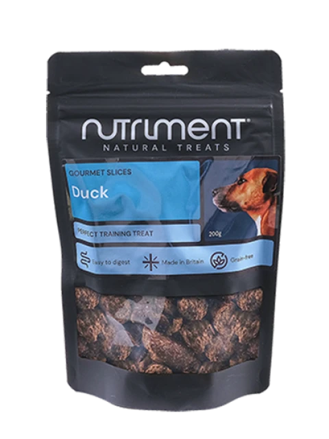 Nutriment Bocconcini per l'Allenamento Anatra 200 gr