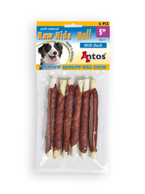 Raw Hide White + Duck Roll 5" 6 pezzi