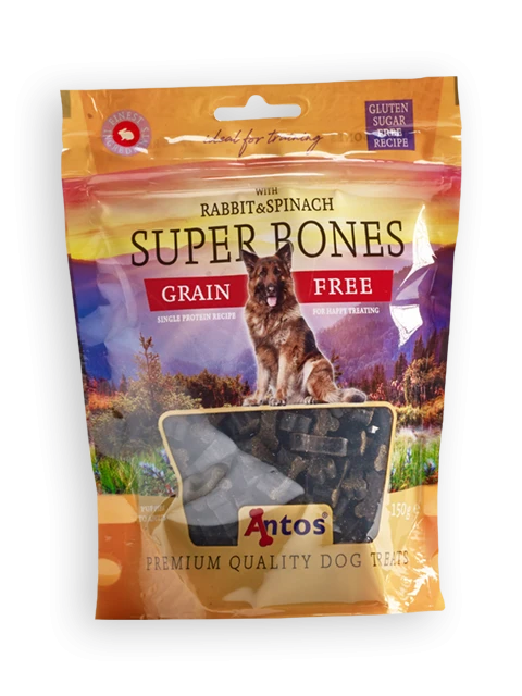 Super Bones Coniglio&Spinaci 150 gr