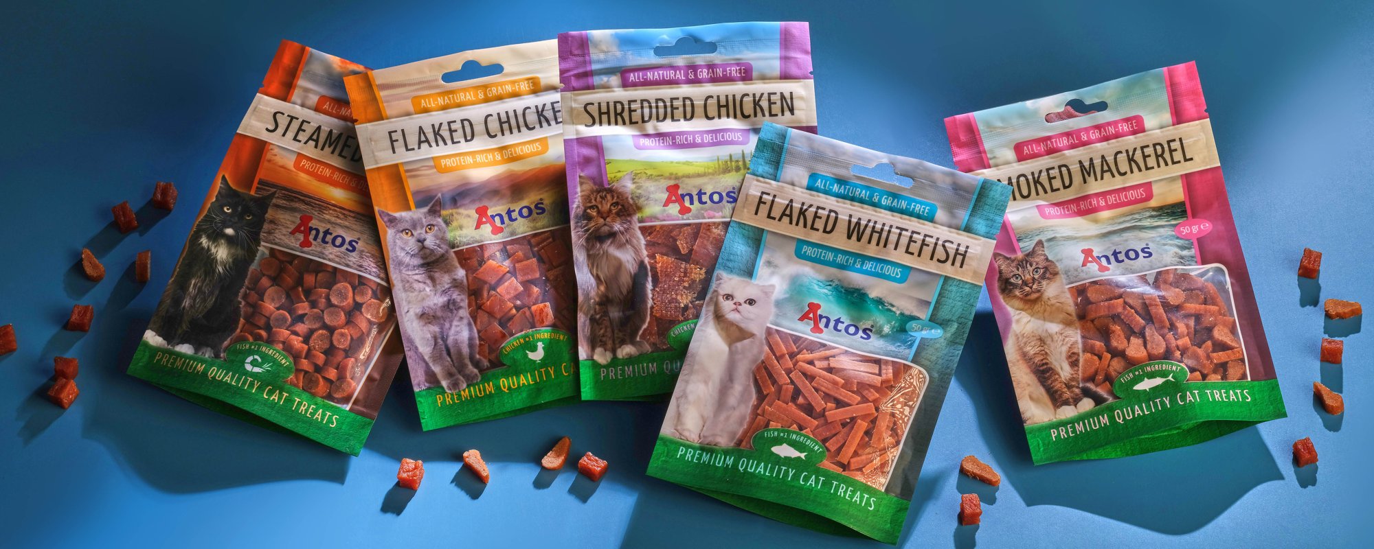 Antos - Lo specialista in snack per cani e gatti