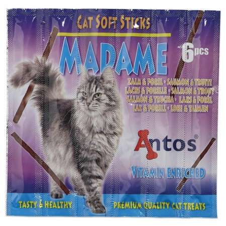 Cat Soft Sticks Madame Salmone&Trota 6 pezzi