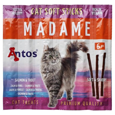 Cat Soft Sticks Madame Salmone&Trota 6 pezzi