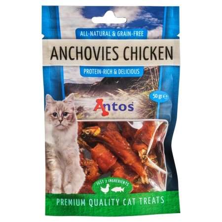 Cat Treats Acciughe&Pollo 50 gr