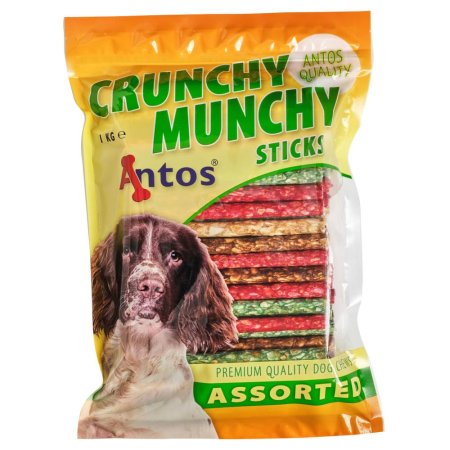 Crunchy Munchy Sticks 5" 10 mm Assortito