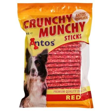 Crunchy Munchy Sticks 5" 10 mm Rosso