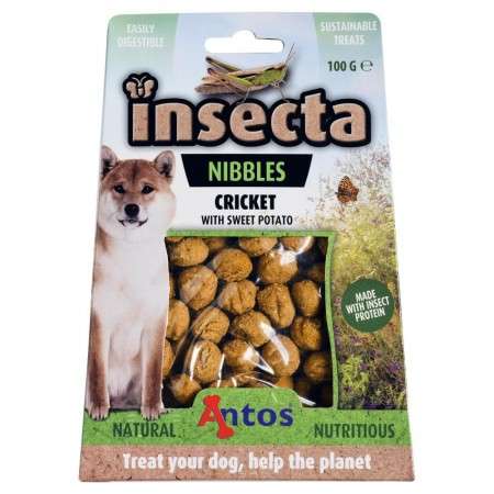 Insecta Nibbles Grillo & Patata Dolce 100 gr