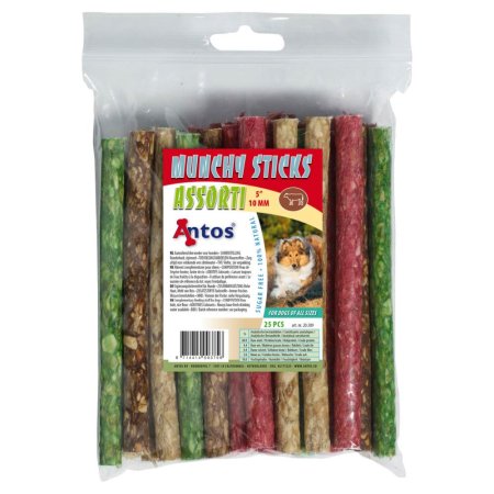 Munchy Sticks 5" 10 mm Assortito 25 pezzi