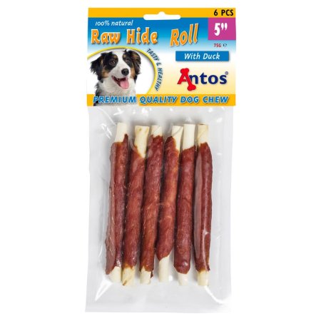 Raw Hide White + Duck Roll 5" 6 pezzi