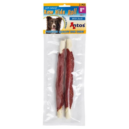 Raw Hide White + Duck Roll 8" 2 pezzi